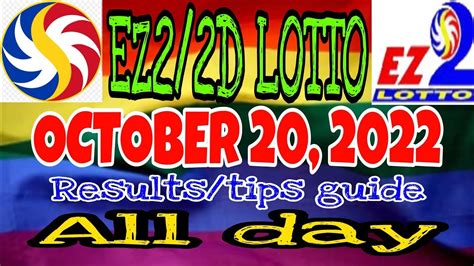 EZ2 2D RESULTS October 16, 2022 (Sunday).